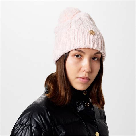 michael kors grey beanie womens|michael kors beanie and scarf.